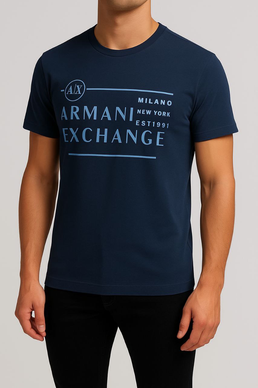 Signature Exchange Logo Oversized Cotton T-Shirt