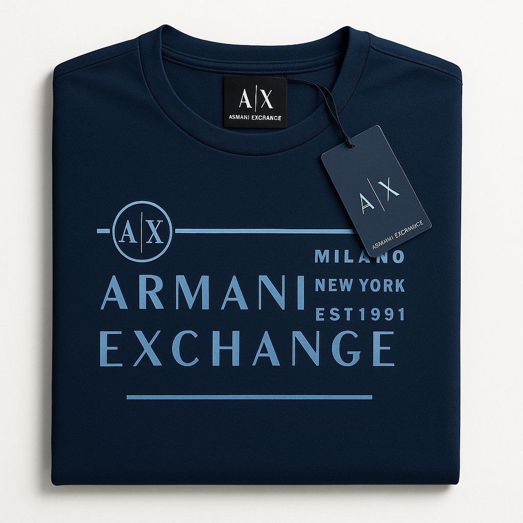 Signature Exchange Logo Oversized Cotton T-Shirt