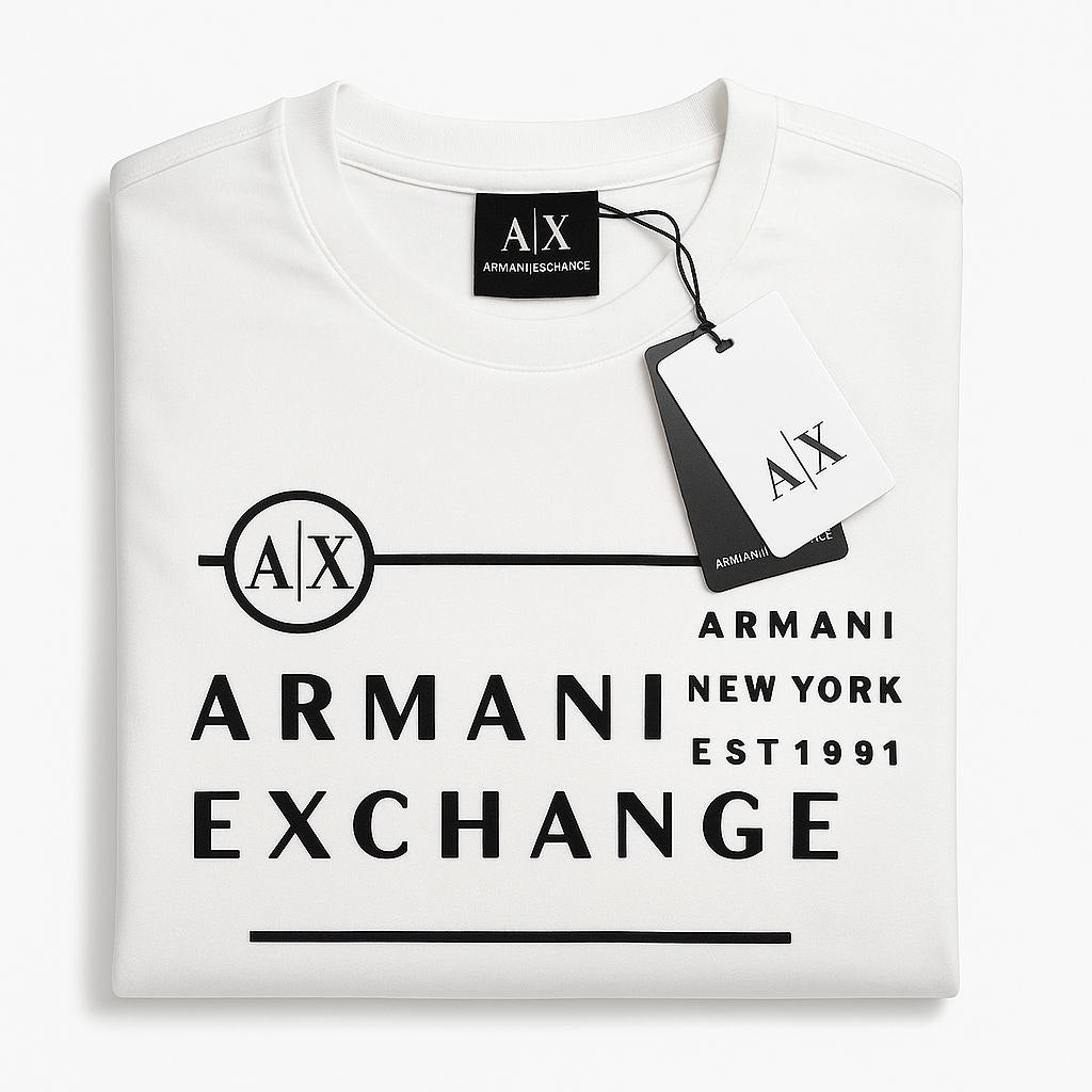 Signature Exchange Logo Oversized Cotton T-Shirt