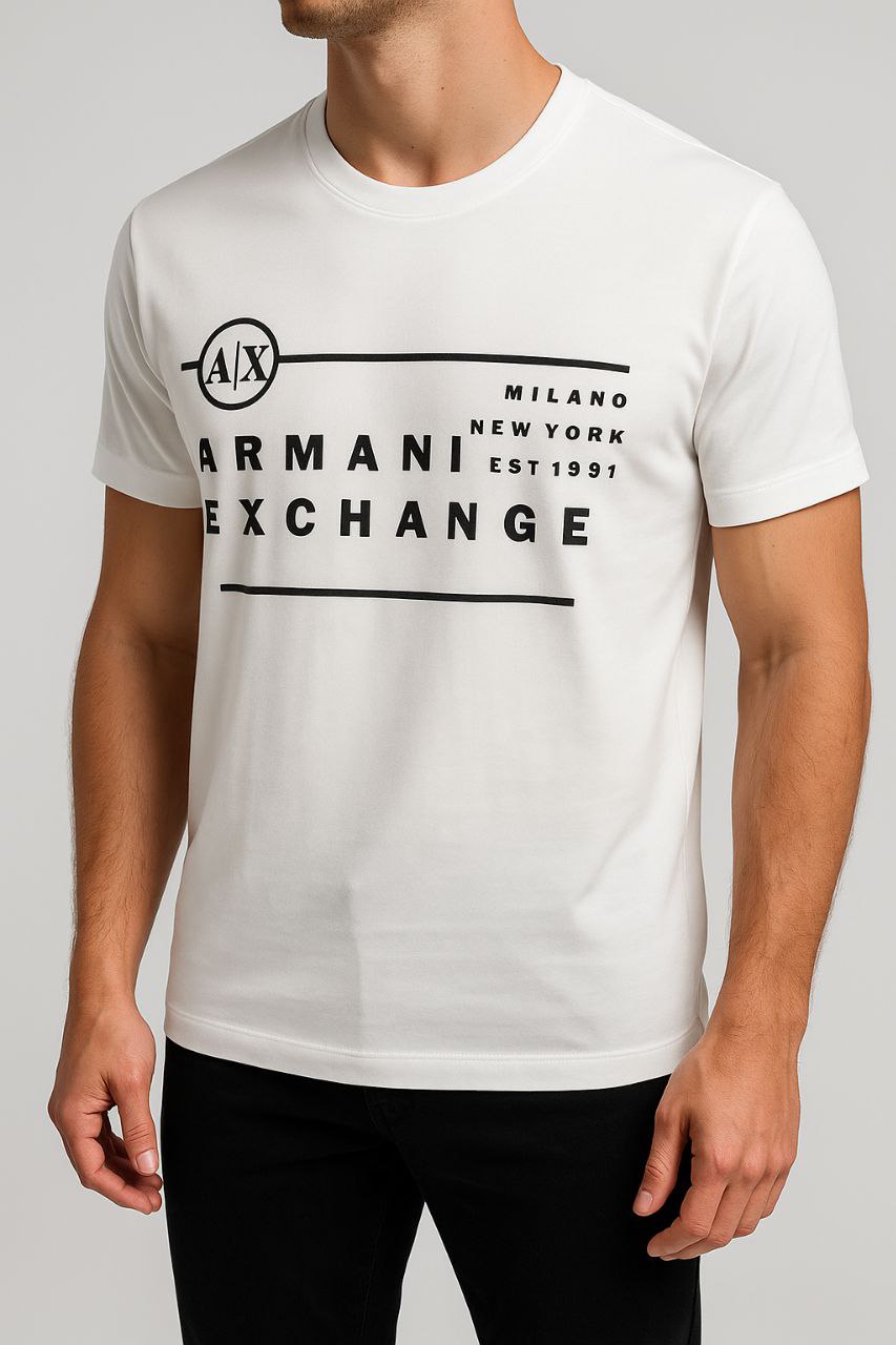 Signature Exchange Logo Oversized Cotton T-Shirt